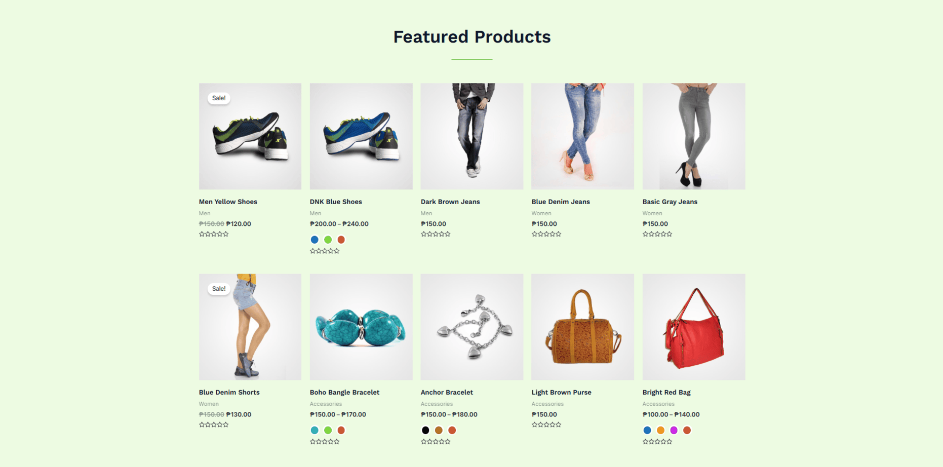 All In One Ecommerce Store Featured Product